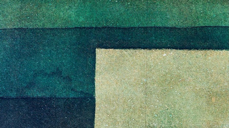 , Green Geometric Abstract