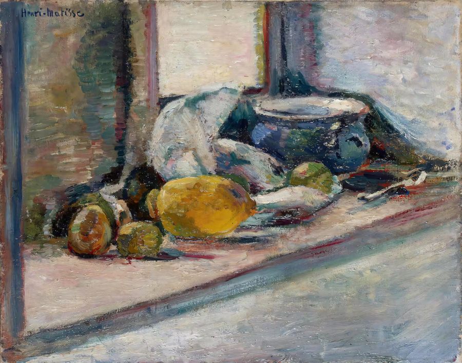 Henri Matisse, Henri Matisse Blue Pot Lemon