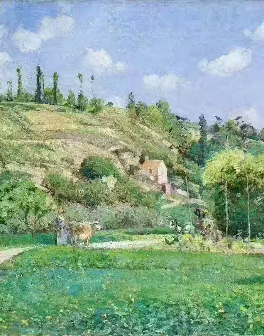 Countryside, Impressionist French Countryside