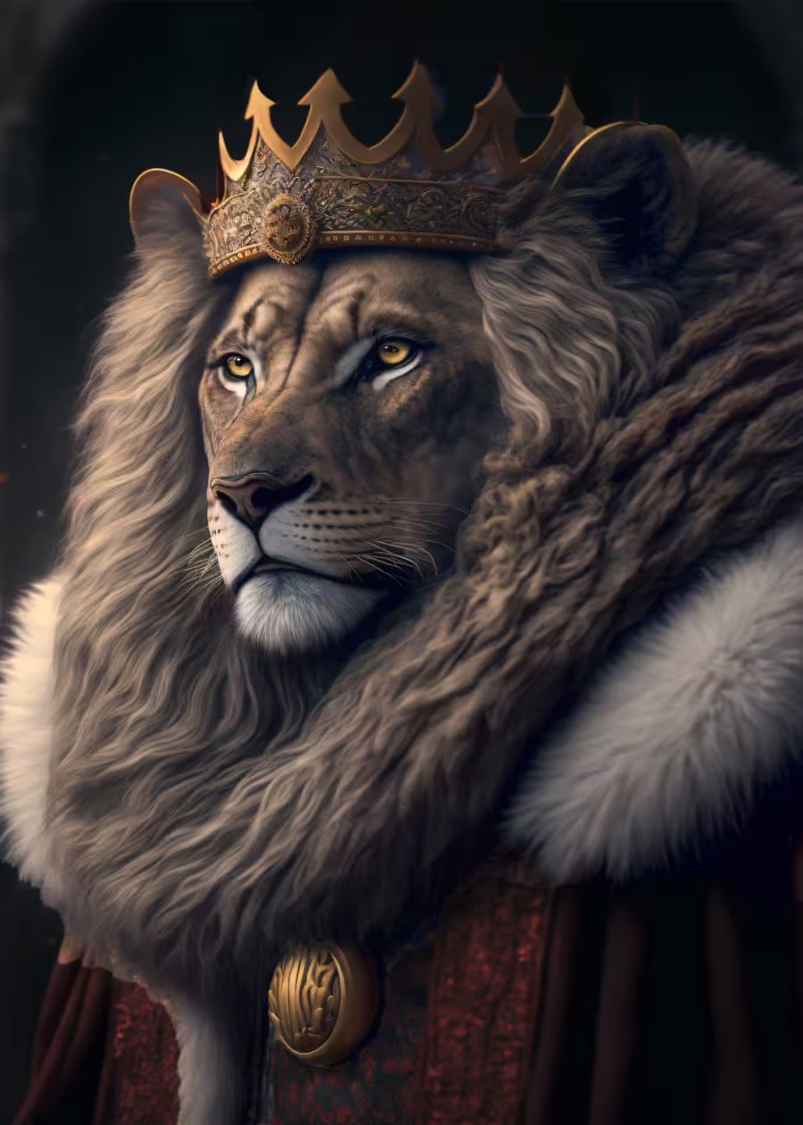 , King Lion Modern Lion Contemporary