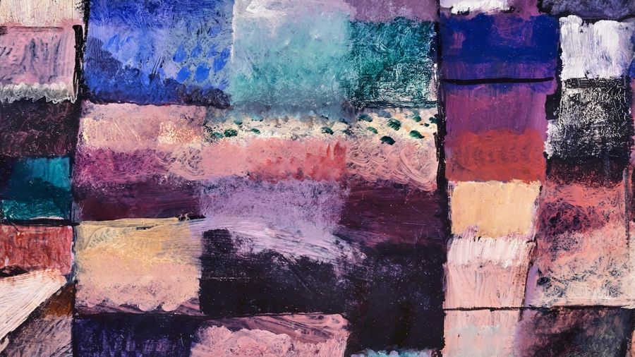 Paul Klee, Klee Abstract Oil Painting