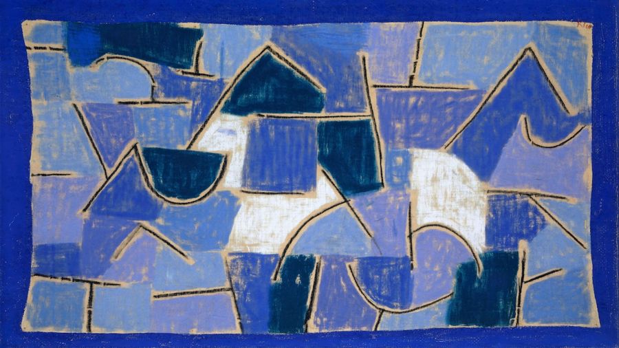 Paul Klee, Klee Blue Abstract