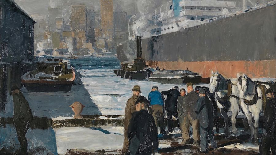 George Bellows, Men of the Docks