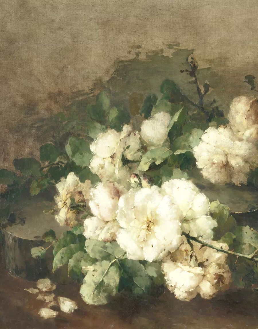 Flowers, Neutral Flower Flowers Still Life