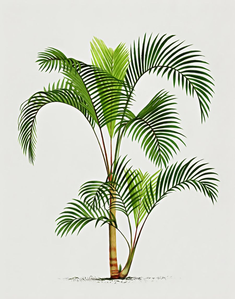 Flowers, Palm Tree Botanical Tropical Palm