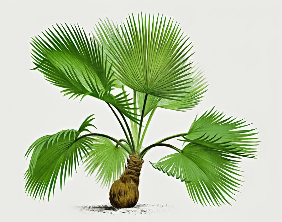 Flowers, Palm Tree Botanical Tropical Palm