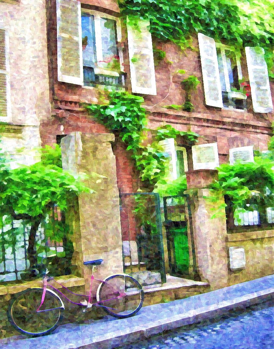 , Paris Building City Street View
