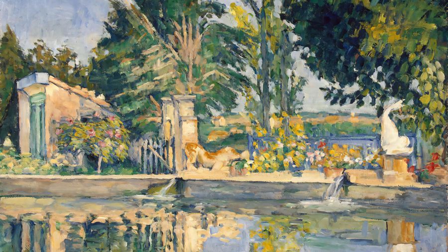 Paul Cezanne, The Pool at Jas de Bouffan