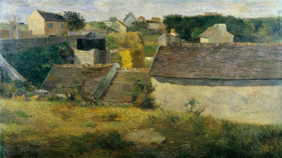 Paul Gauguin, Houses at Vaugirard