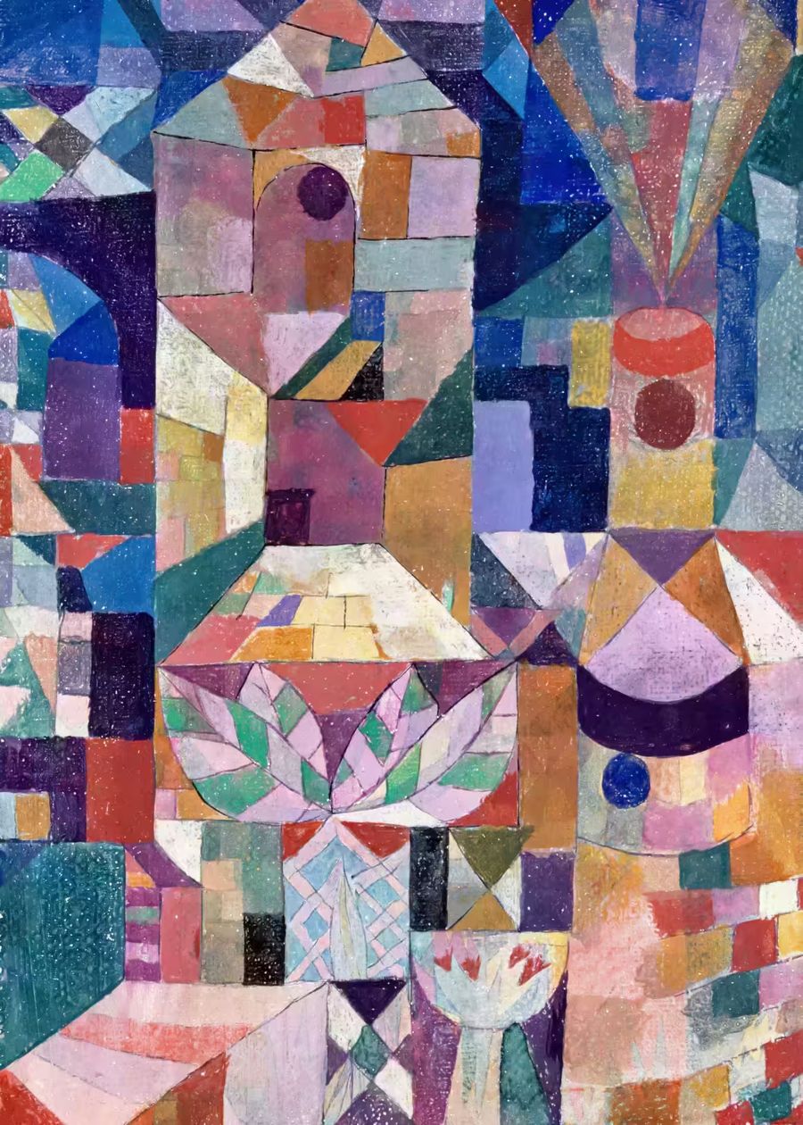 Paul Klee, Paul Klee Abstract Castle Garden