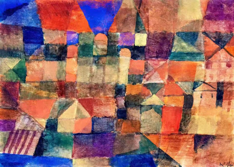 Paul Klee, Paul Klee Abstract City Domes