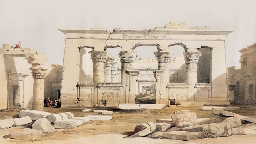 , Portico of the Temple of Kalabshi