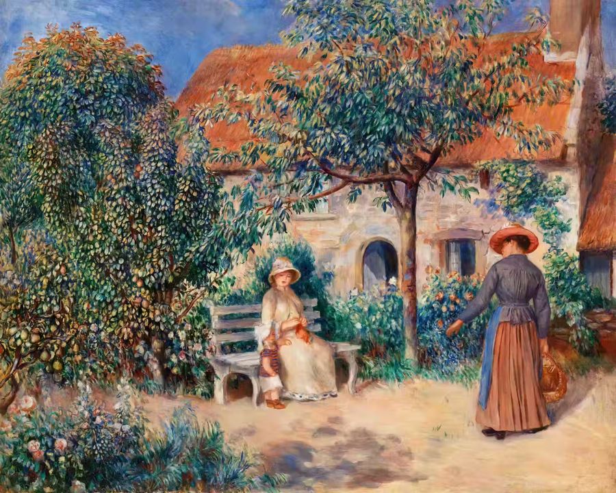 Pierre-Auguste Renoir, Renoir Brittany En Bretagne Auguste