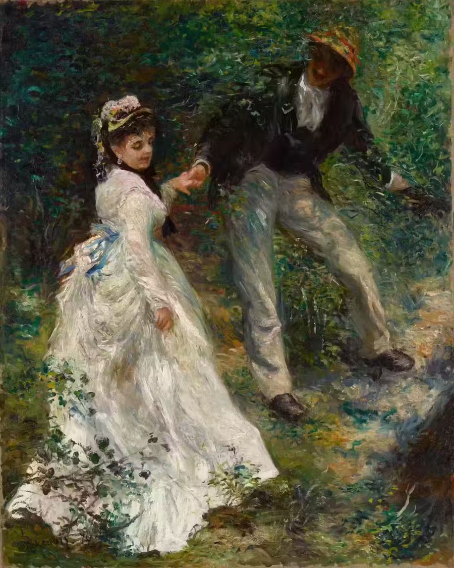 Pierre-Auguste Renoir, Renoir La Promenade Auguste Garden