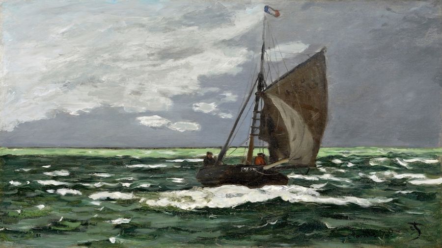 Claude Monet, Seascape, Storm