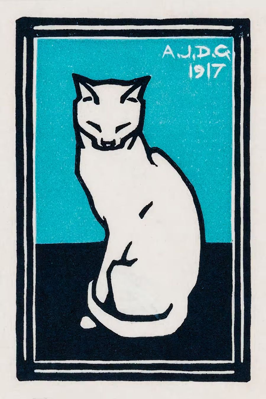 , Sitting Cats 3 Nouveau Gallery