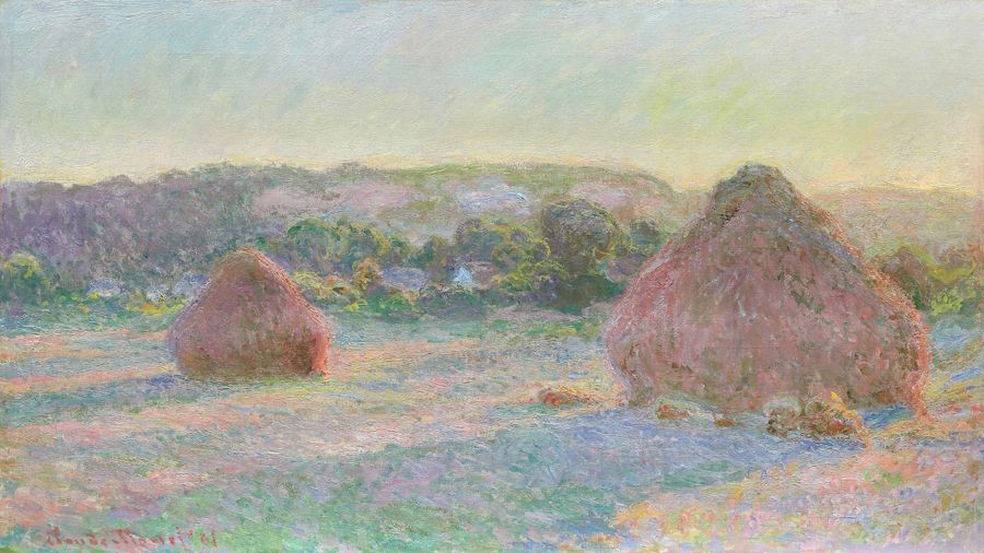 Claude Monet, Stacks of Wheat (Haystacks)