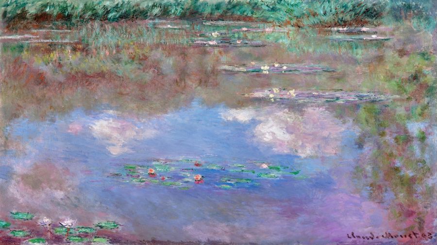 Claude Monet, The Water Lily Pond