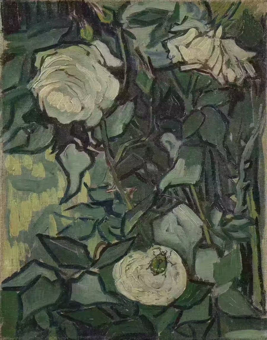 Vincent van Gogh, van Gogh Roses Garden