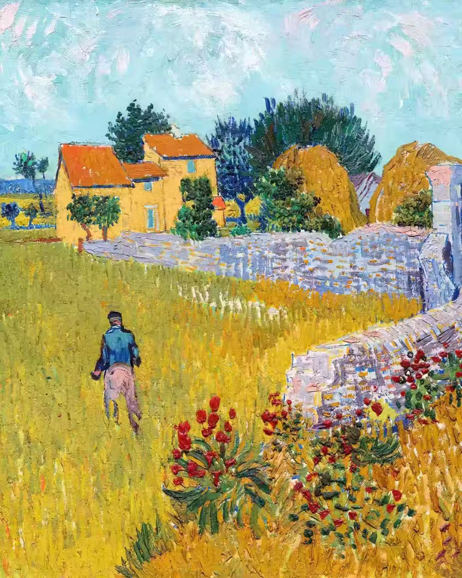 Vincent van Gogh, Vincent van Gogh Farmhouse Provence