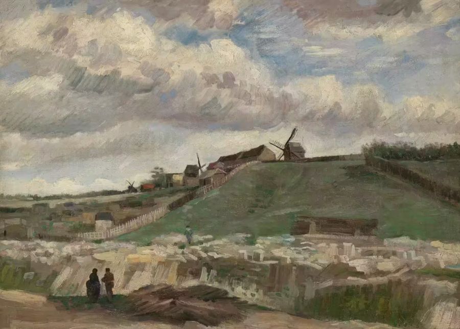 Vincent van Gogh, Vincent van Gogh Hill Montmartre