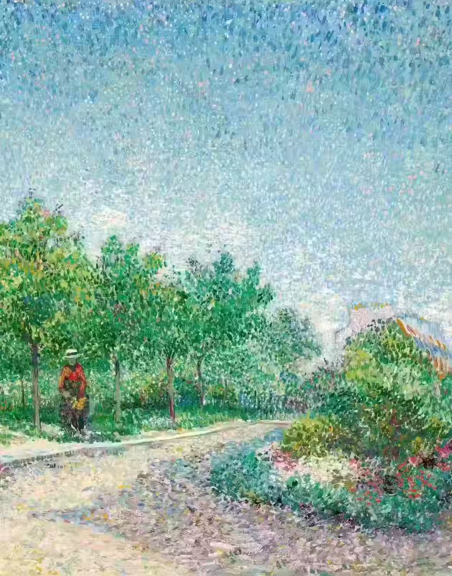 Vincent van Gogh, Vincent van Gogh Spring Landscape