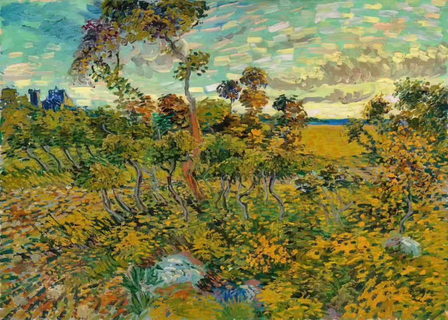 Vincent van Gogh, Vincent van Gogh Sunset Montmajour