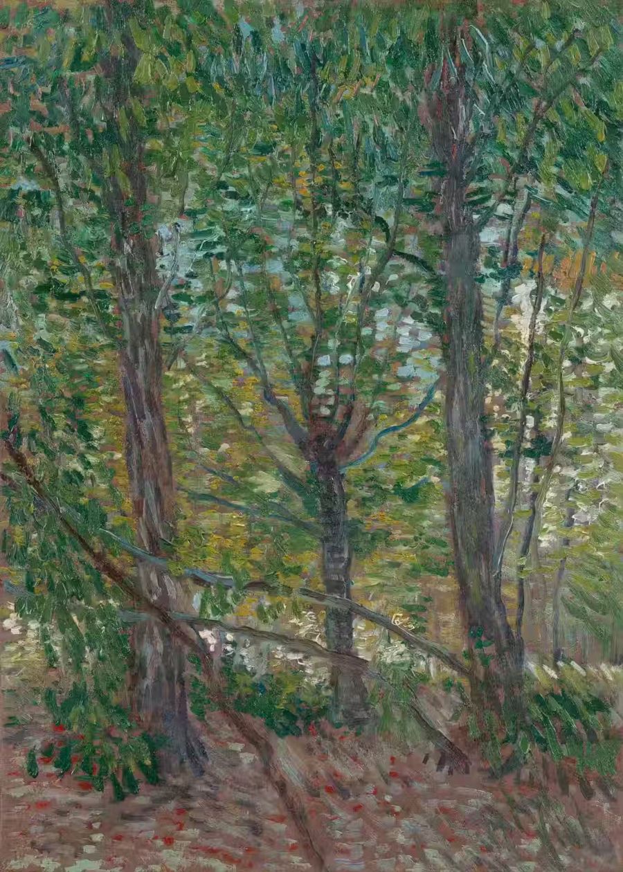Vincent van Gogh, Vincent van Gogh Trees Nederlands