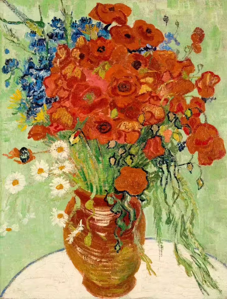 Vincent van Gogh, Vincent van Gogh Vase Cornflowers