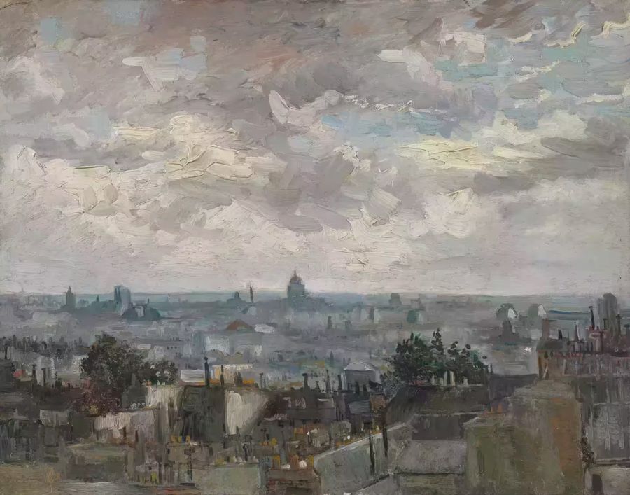 Vincent van Gogh, Vincent van Gogh View Paris