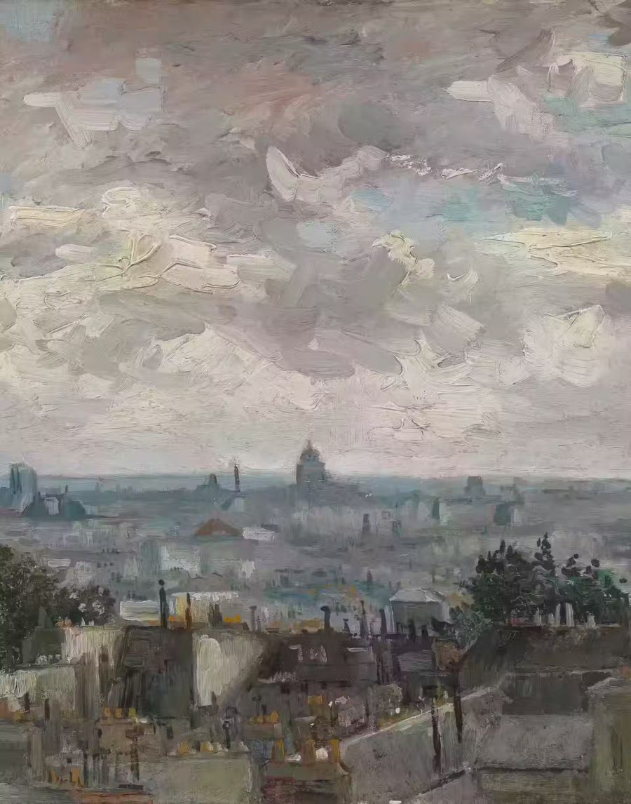 Vincent van Gogh, Vincent van Gogh View Paris