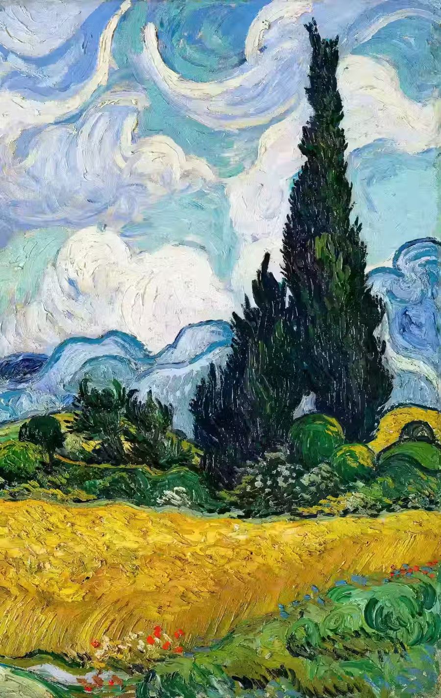 Vincent van Gogh, Vincent van Gogh Wheat Field