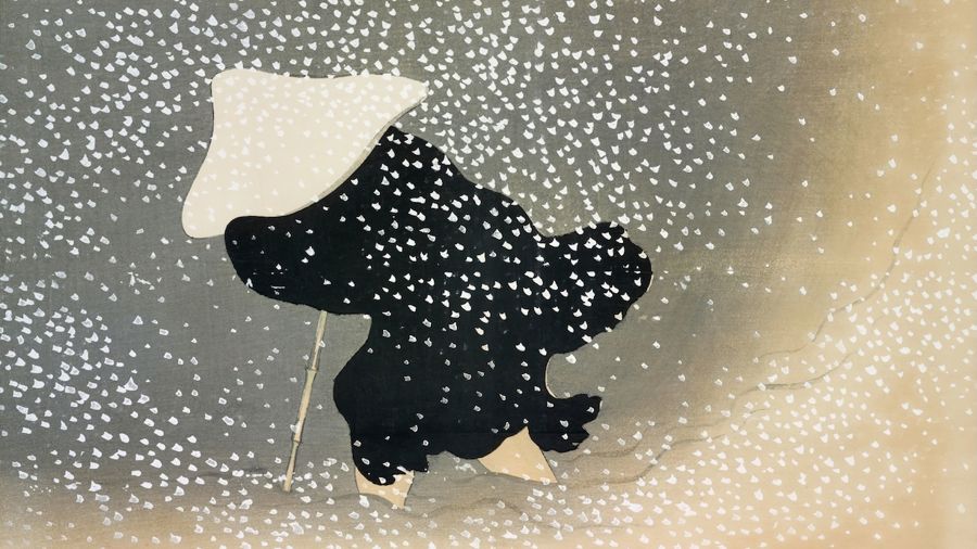 Seasonal, Vintage Japanese Winter