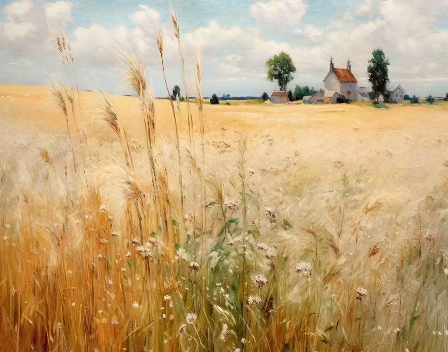 Vincent van Gogh, Wheat Field