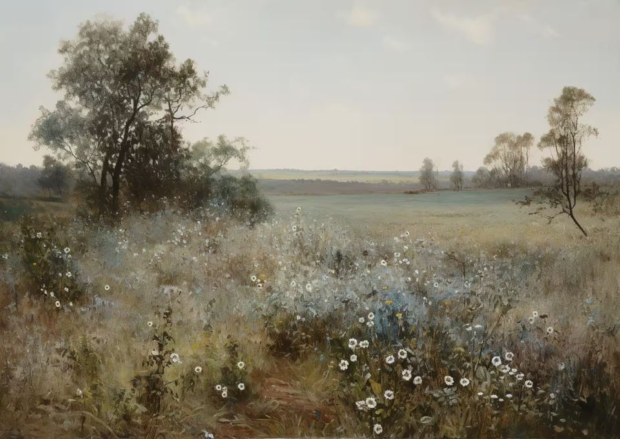 Countryside, Wildflower Field