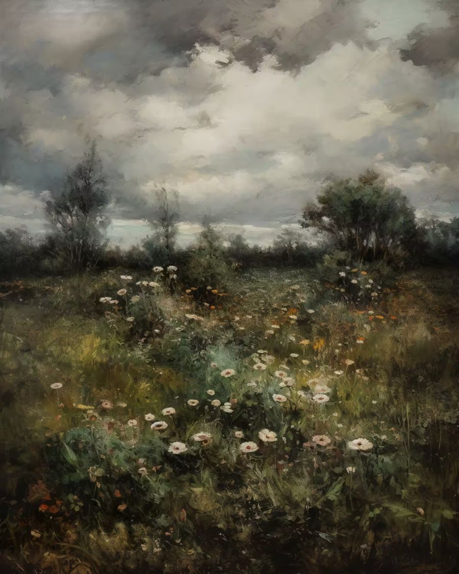 Countryside, Wildflower Field