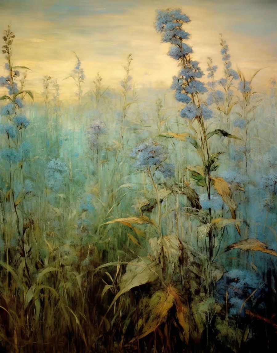 Countryside, Wildflower Field