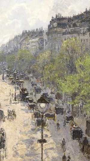 Boulevard Montmartre Spring wallpaper