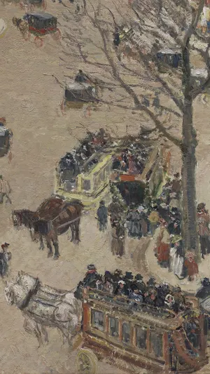 The Place du Théâtre Français wallpaper