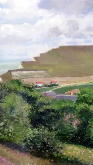 View of Berneval wallpaper