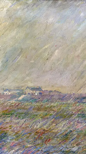 Rain in Belle Île wallpaper