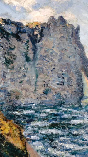 The Cliff of Aval Etretat wallpaper