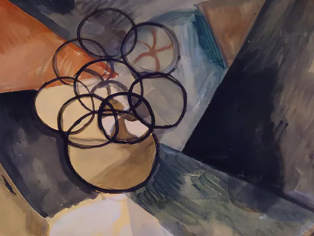 Rubber by Francis Picabia, horizontal tablet wallpaper