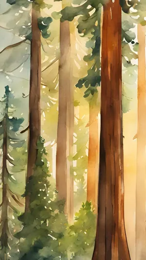 Giant Trees wallpaper