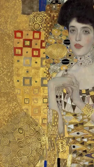 Portrait of Adele Bloch Bauer wallpaper