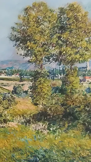 Landscape at Argenteuil Impressionist wallpaper