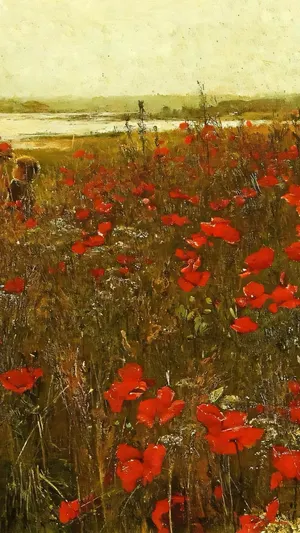 Poppies wallpaper