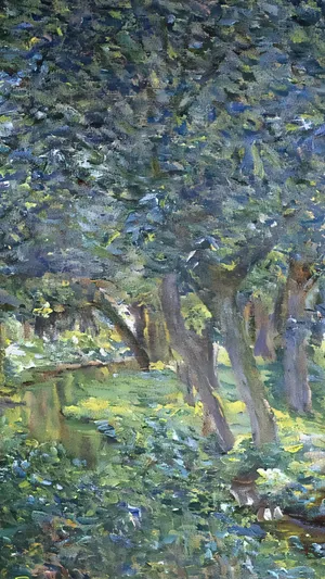 Impressionist wallpaper