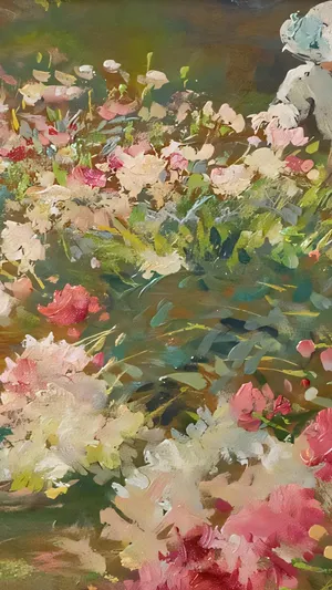 Peonies wallpaper