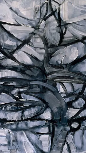Gray Tree wallpaper